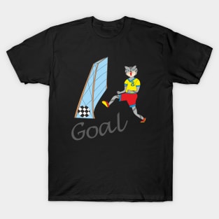 footballer cat T-Shirt